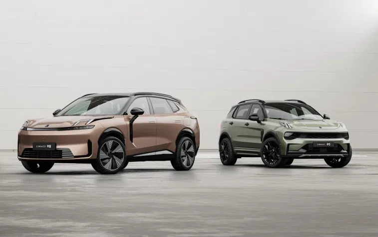 modèles Lynk & Co 01 et 08