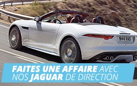 Offres Exceptionnelles sur nos JAGUAR de Direction