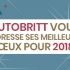 Autobritt vous adresse ses meilleurs vœux pour 2018