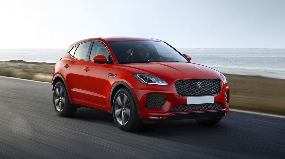 Optez pour la Jaguar E-Pace ! LEASING 0.9%* + PRIME STOCK CHF 2’000.-